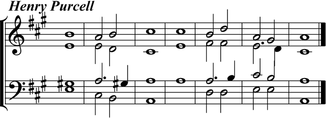 H Purcell