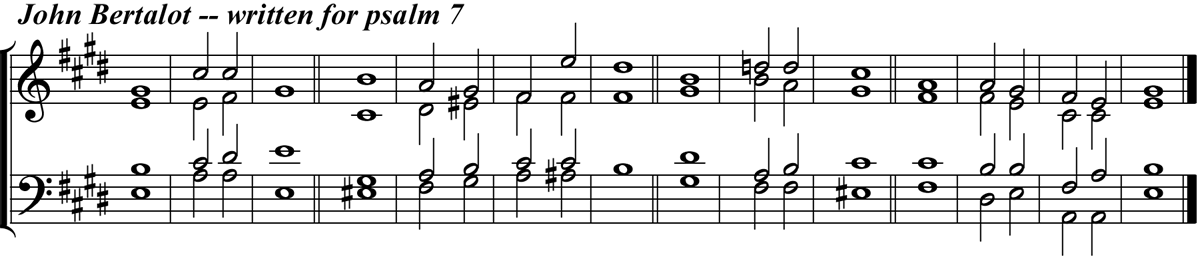 J Bertalot