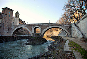 Pons Fabricius, Rome.