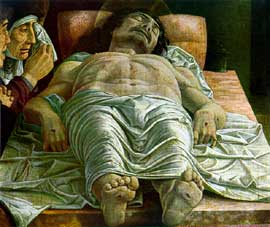Dead Christ - Mantegna.