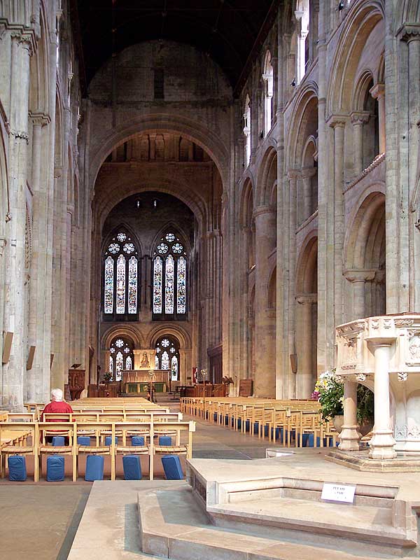 Romsey Abbey.