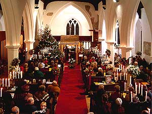 First Communion of Christmas - St.Margaret's, Streatley, Bedfordshire, England.