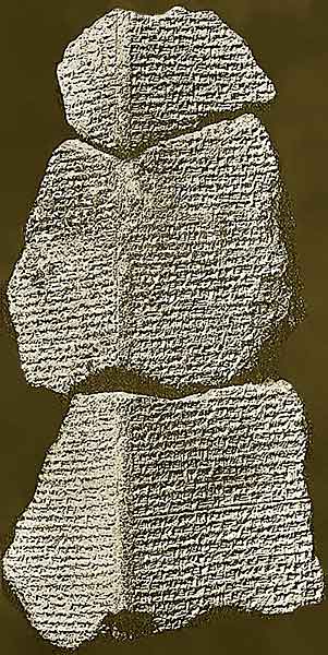 Fragments of a Cylinder of Sargon II.