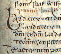 Bangor Antiphonary: Ambrosian Library, Milan.