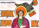 Lindisfarne Gospels: The Gospel According to St John. Title Page. (Section)