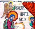Lindisfarne Gospels: The Gospel According to St Matthew. Title Page. (Section)