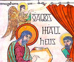 Lindisfarne Gospels - Matthew
