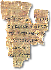Papyrus Fragment p52