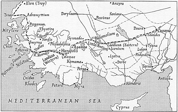Churches of Asia Minor ECC2 Map 2