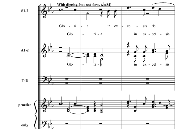 Gloria in Excelsis 1