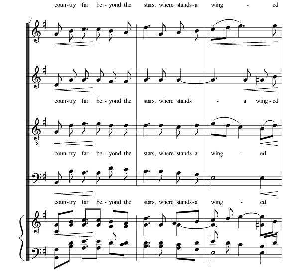 My soul there is a country - 2 -Parry