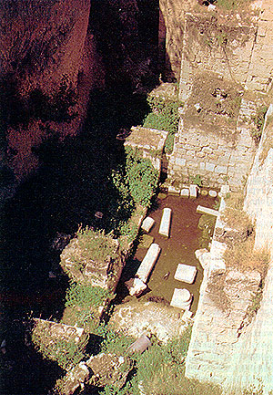 The Sheep Pool, Bethesda, Jerusalem.