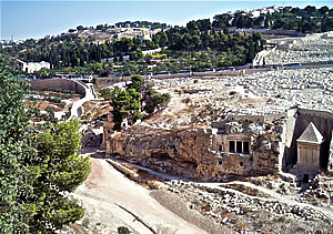 The Kidron Valley today.