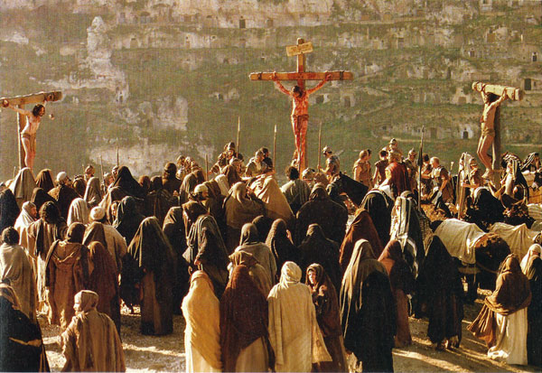 crucified!